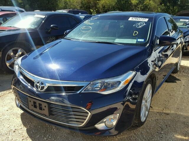 4T1BK1EB1DU021310 - 2013 TOYOTA AVALON BAS BLUE photo 2