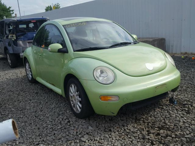 3VWCK31C25M409880 - 2005 VOLKSWAGEN NEW BEETLE მწვანე ფოტო 1