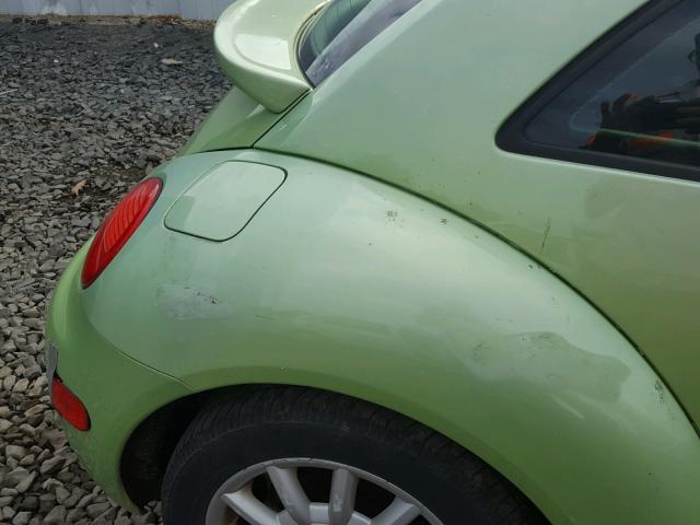 3VWCK31C25M409880 - 2005 VOLKSWAGEN NEW BEETLE მწვანე ფოტო 9