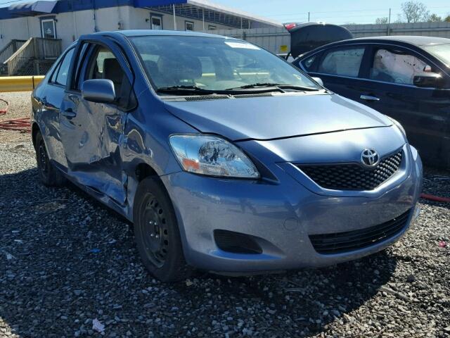 JTDBT4K36CL013286 - 2012 TOYOTA YARIS BLUE photo 1