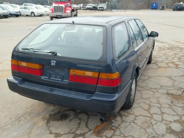 1HGCB9876NA011441 - 1992 HONDA ACCORD EX GREEN photo 4