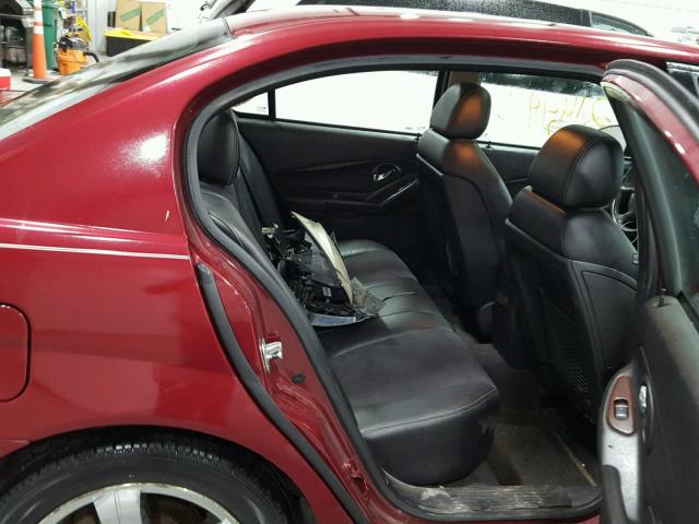 1G1ZU53806F159769 - 2006 CHEVROLET MALIBU LTZ 红色 照片 6