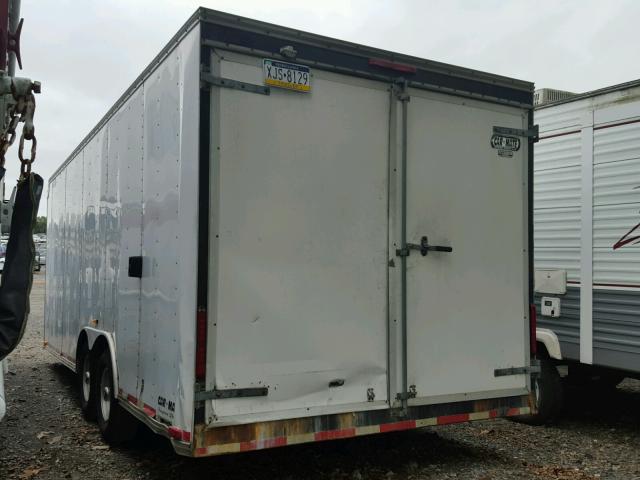 5A3C822D05L004533 - 2005 CARM TRAILER WHITE photo 3