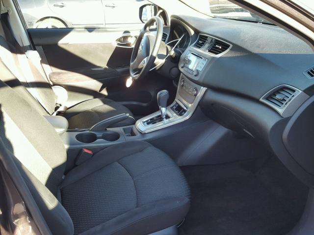 3N1AB7APXDL761312 - 2013 NISSAN SENTRA GRAY photo 5