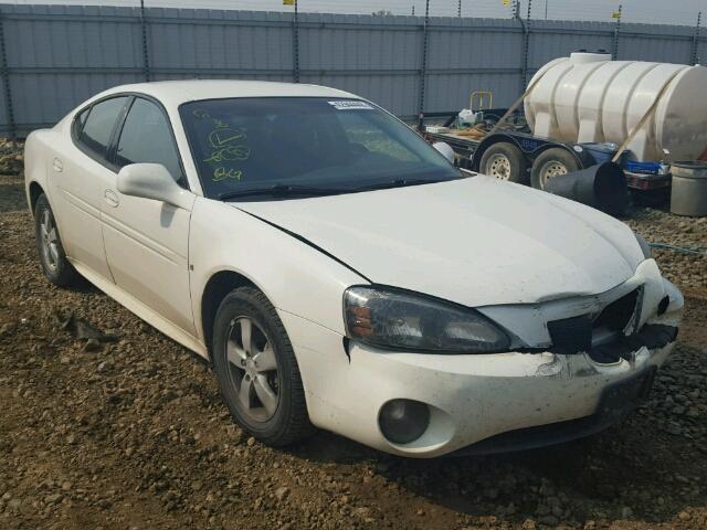 2G2WP552681136649 - 2008 PONTIAC GRAND PRIX WHITE photo 1