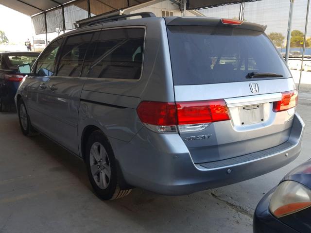 5FNRL38938B017245 - 2008 HONDA ODYSSEY TO GRAY photo 3