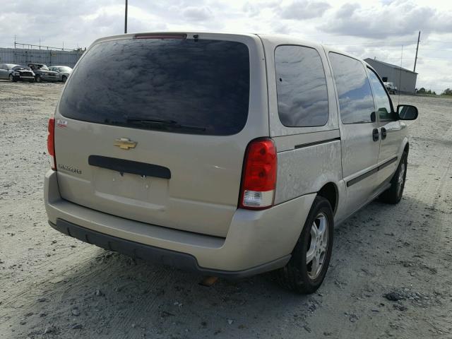 1GNDV23137D118251 - 2007 CHEVROLET UPLANDER L GOLD photo 4