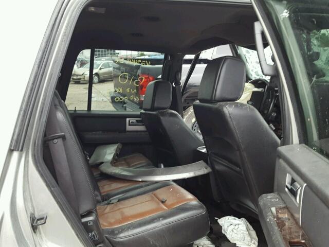 1FMFU20578LA67139 - 2008 FORD EXPEDITION SILVER photo 6