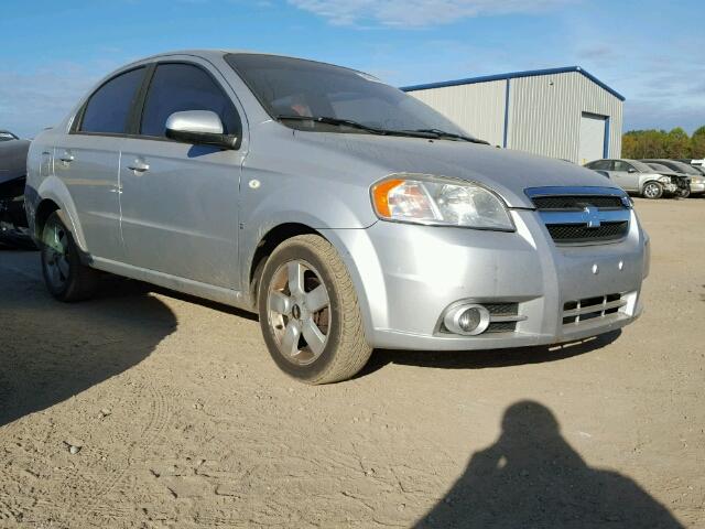 KL1TD56658B165611 - 2008 CHEVROLET AVEO BASE Gümüş foto 1