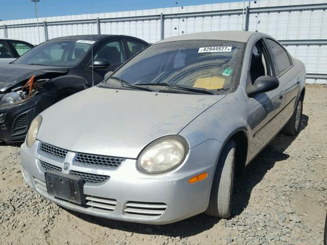 1B3ES56C33D245260 - 2003 DODGE NEON SXT SILVER photo 2