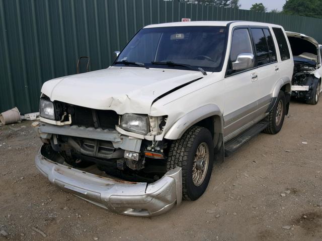 JACDJ58X1X7916330 - 1999 ISUZU TROOPER S WHITE photo 2