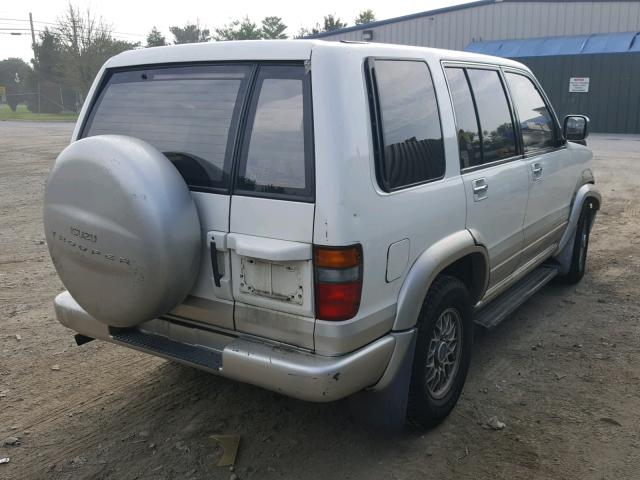 JACDJ58X1X7916330 - 1999 ISUZU TROOPER S WHITE photo 4