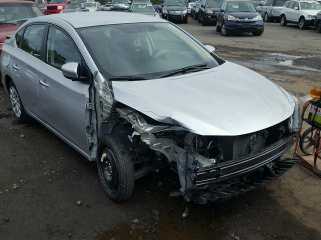 3N1AB7AP4GY282486 - 2016 NISSAN SENTRA S SILVER photo 1