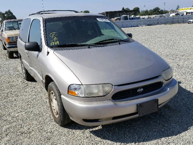 4N2XN11T8YD836171 - 2000 NISSAN QUEST SE BEIGE photo 1