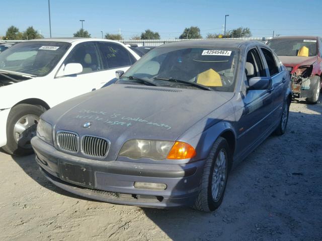 WBAAM5335XFR09934 - 1999 BMW 328I AUTOM BLUE photo 2