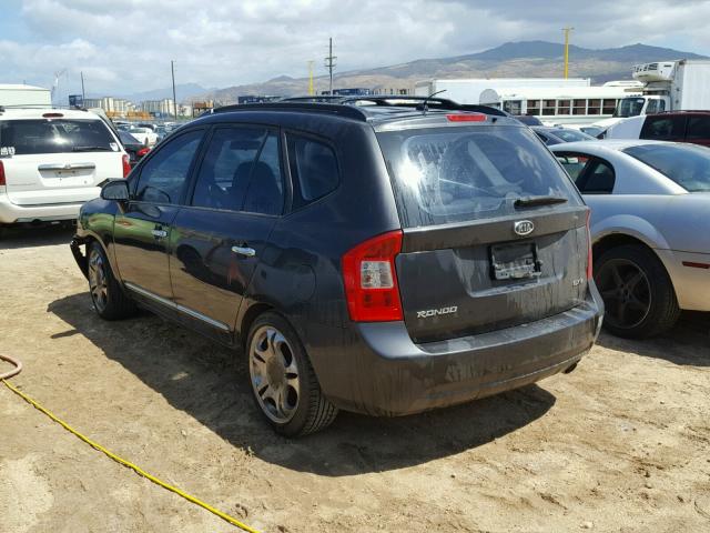 KNAFG526277072501 - 2007 KIA RONDO LX GRAY photo 3