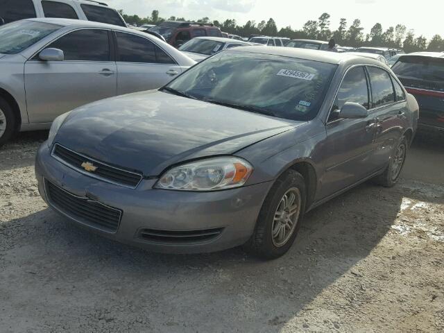 2G1WT58K569237241 - 2006 CHEVROLET IMPALA LT SILVER photo 2