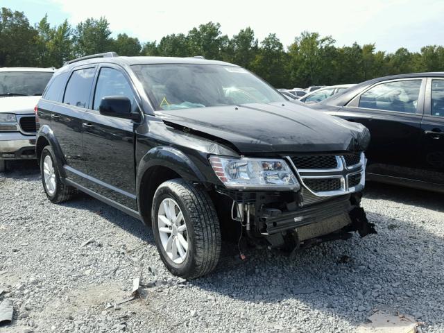 3C4PDDBG0GT168237 - 2016 DODGE JOURNEY SX BLACK photo 1