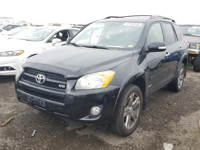 JTMRK4DV0B5099388 - 2011 TOYOTA RAV4 SPORT BLACK photo 2