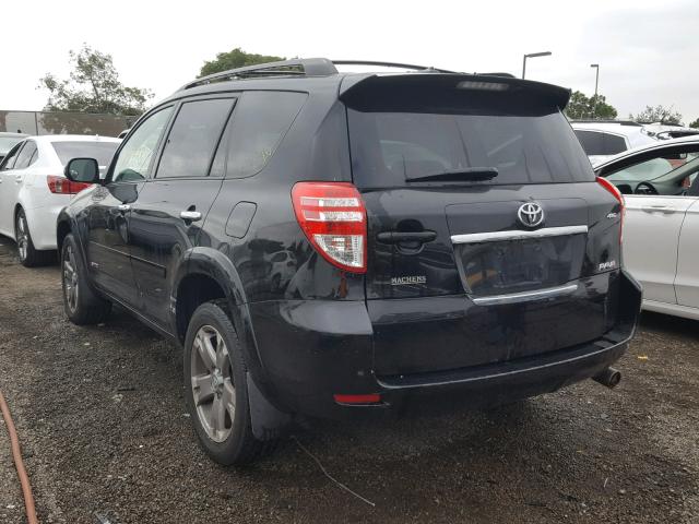 JTMRK4DV0B5099388 - 2011 TOYOTA RAV4 SPORT BLACK photo 3