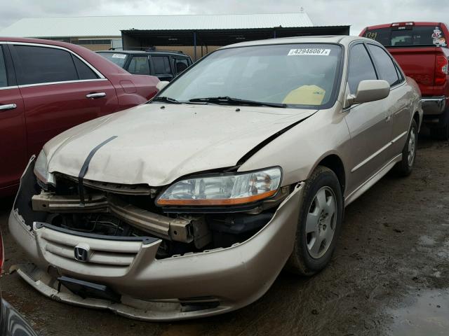 1HGCG16502A018398 - 2002 HONDA ACCORD GOLD photo 2