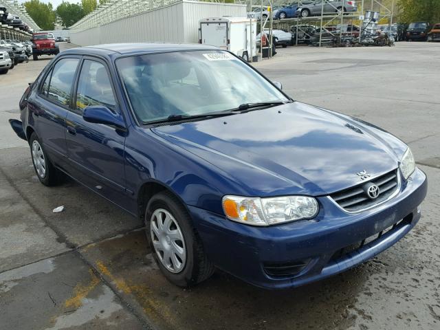 1NXBR12E82Z622446 - 2002 TOYOTA COROLLA BLUE photo 1