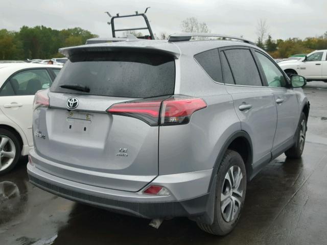 2T3BFREV1HW581600 - 2017 TOYOTA RAV4 LE GRAY photo 4