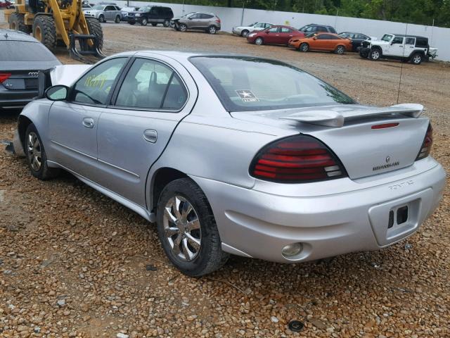 1G2NE52E05M144990 - 2005 PONTIAC GRAND AM S ვერცხლისფერი ფოტო 3