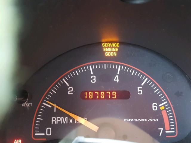 1G2NE52E05M144990 - 2005 PONTIAC GRAND AM S ვერცხლისფერი ფოტო 8