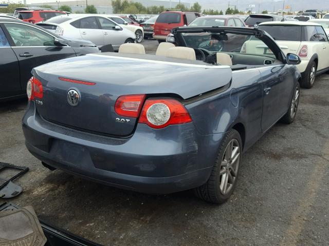 WVWFA71F78V023549 - 2008 VOLKSWAGEN EOS LUX 蓝色 照片 4