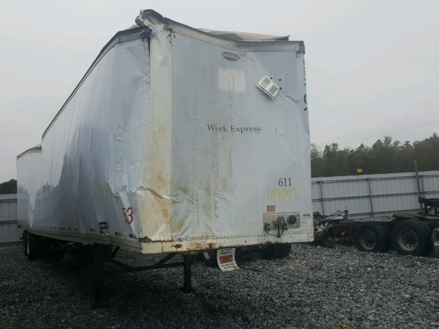 1S12E95353E481611 - 2003 UTILITY TRAILER WHITE photo 1