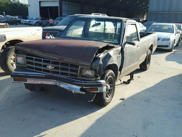 1GCCS14R0J2175098 - 1988 CHEVROLET S TRUCK S1 GRAY photo 2