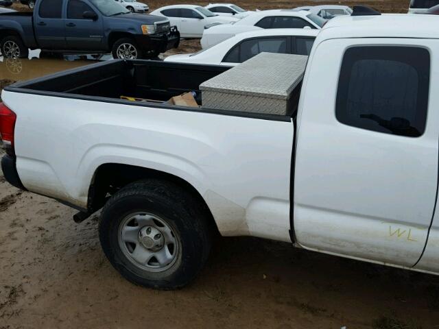 5TFRX5GN4GX072242 - 2016 TOYOTA TACOMA WHITE photo 9