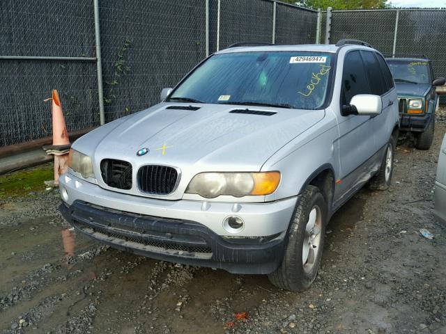 WBAFA53581LM87585 - 2001 BMW X5 SILVER photo 1