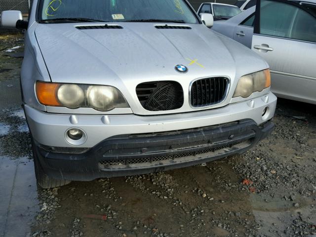 WBAFA53581LM87585 - 2001 BMW X5 SILVER photo 8