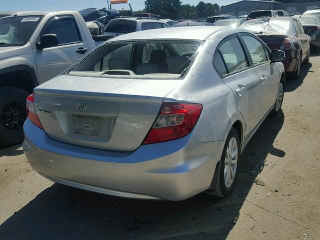 2HGFB2F96CH321791 - 2012 HONDA CIVIC EXL Gümüş fotoğraf 4