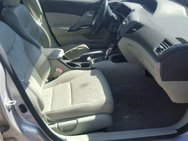 2HGFB2F96CH321791 - 2012 HONDA CIVIC EXL Gümüş fotoğraf 5