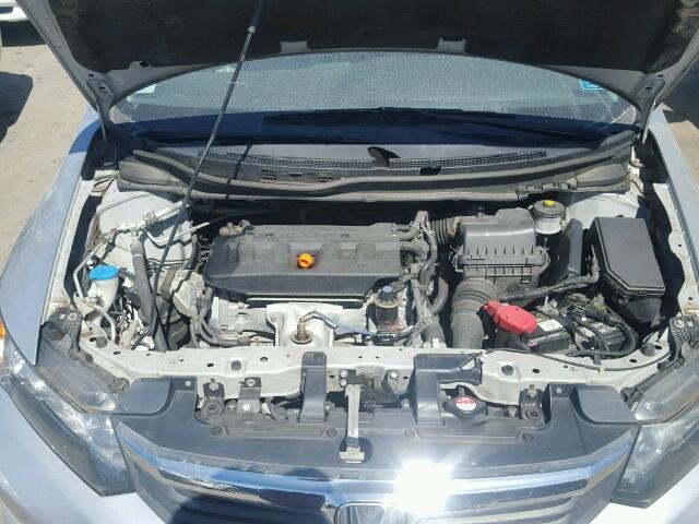 2HGFB2F96CH321791 - 2012 HONDA CIVIC EXL Gümüş fotoğraf 7