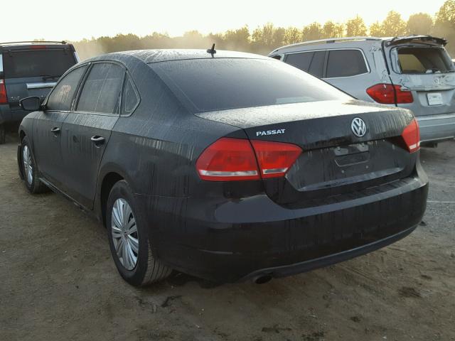 1VWAT7A32FC038122 - 2015 VOLKSWAGEN PASSAT S შავი ფოტო 3
