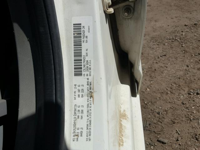 1C3LC46K17N542312 - 2007 CHRYSLER SEBRING WHITE photo 10