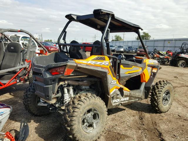 4XAVBE878GB675051 - 2016 POLARIS RZR S 900 ORANGE photo 4