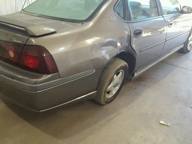 2G1WH55K629118100 - 2002 CHEVROLET IMPALA LS BROWN photo 9