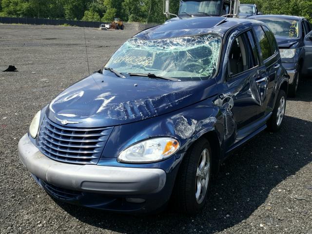 3C8FY4BB51T590076 - 2001 CHRYSLER PT CRUISER BLUE photo 2