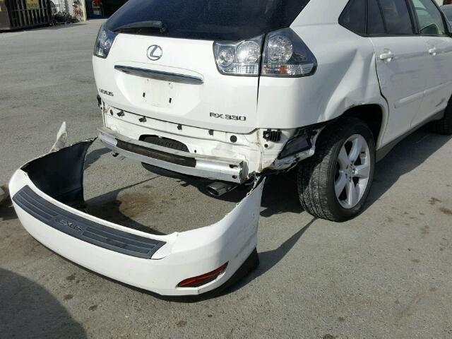 JTJGA31UX40005031 - 2004 LEXUS RX WHITE photo 9