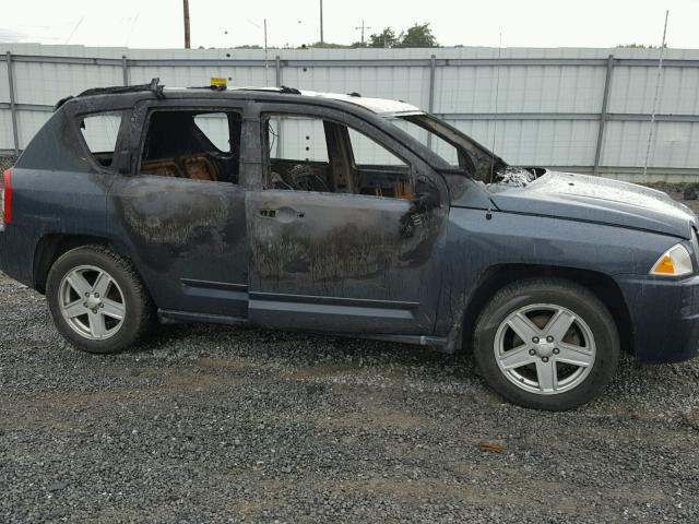 1J8FF47W08D693594 - 2008 JEEP COMPASS SP BLUE photo 9