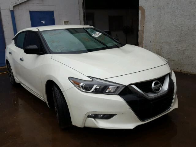 1N4AA6AP1GC900713 - 2016 NISSAN MAXIMA 3.5 WHITE photo 1