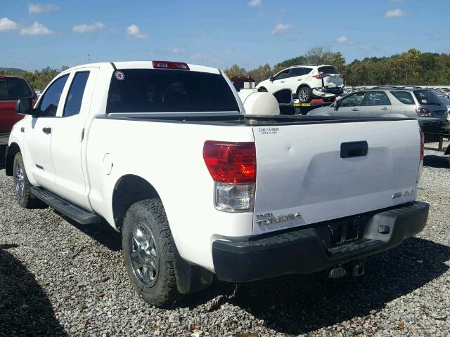 5TFUW5F18CX254158 - 2012 TOYOTA TUNDRA WHITE photo 3