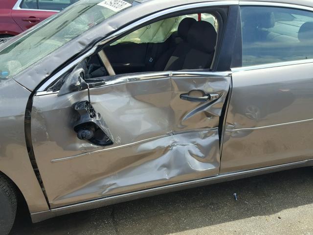 1G1ZC5EB2AF164363 - 2010 CHEVROLET MALIBU 1LT GOLD photo 10