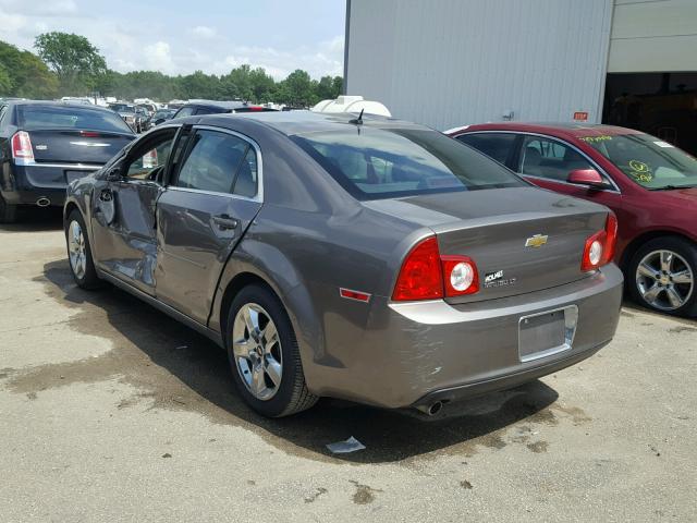 1G1ZC5EB2AF164363 - 2010 CHEVROLET MALIBU 1LT GOLD photo 3