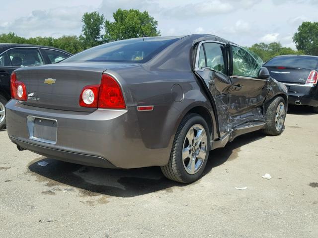 1G1ZC5EB2AF164363 - 2010 CHEVROLET MALIBU 1LT GOLD photo 4